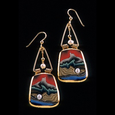 Pearl Yoke Earrings